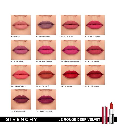 givenchy le rouge 202 mini|givenchy le rouge deep velvet matte lipstick.